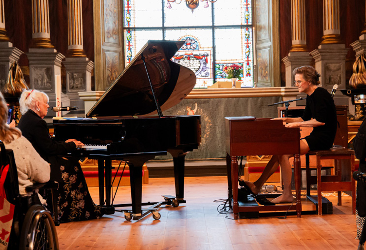 Monica Dominique och Andreas Hellkvist